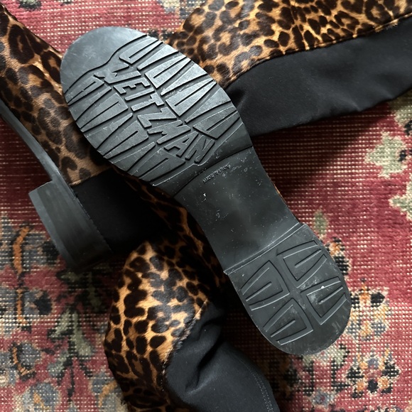 Stuart Weitzman 5050 OTK Pony Hair Animal Boot 8.5 - Picture 4 of 6